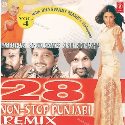 28 Non Stop Punjabi Remix - Bhagwant Mann album cover 