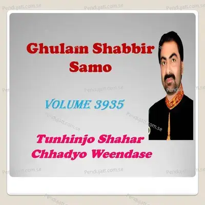 3935 Tunhinjo Shahar Chhadyo Weendase - Ghulam Shabbir Samo cover album