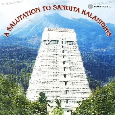 Shambho Mahadeva - Dr. M. Balamuralikrishna album cover 