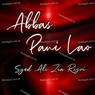 Abbas Pani Lao - Syed Ali Zia Rizvi album cover 
