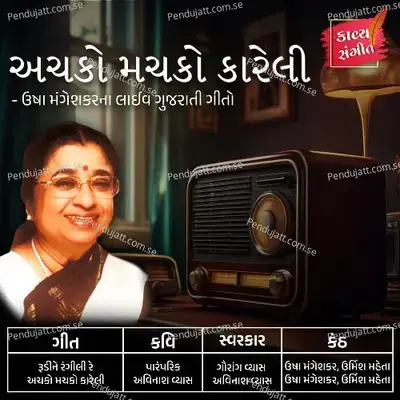 Rudi Ne Rangili Re - Usha Mangeshkar album cover 