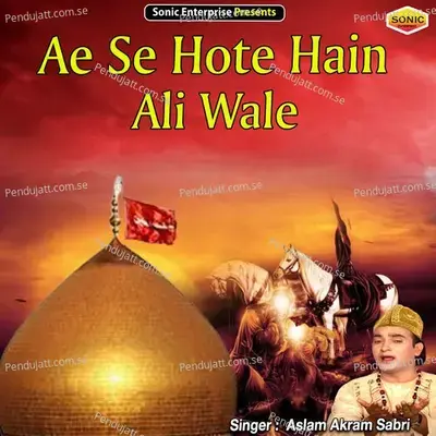 Ae Se Hote Hain Ali Wale - Aslam Akram Sabri album cover 