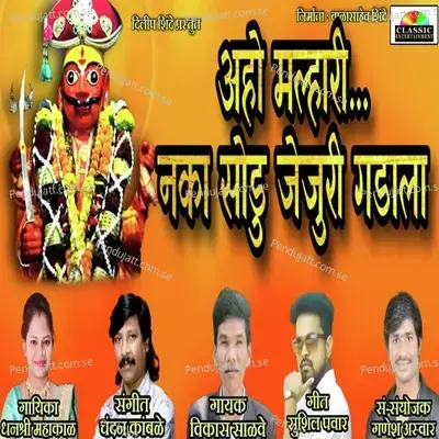 Aho Malhari Naka Sodu Jejuri Gadala - Vikas Salve album cover 