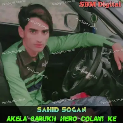 Akela Sarukh Hero Colani Ko - Sahid Sogan album cover 