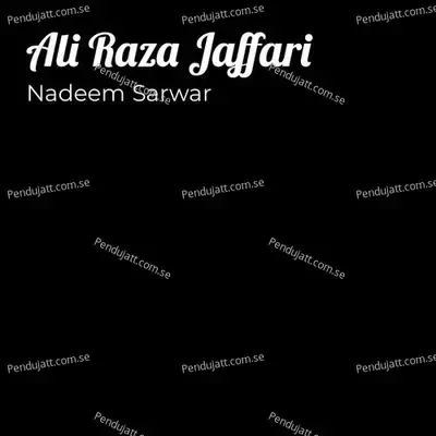 Ali Raza Jaffari - Nadeem Sarwar album cover 
