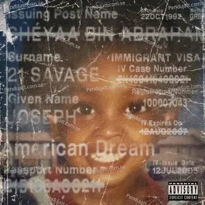 American Dream  Nightcore Version  - 21 Savage cover album