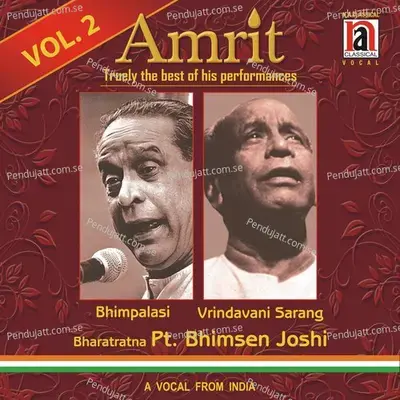 Raag Vrindavani Sarang - Pandit Bhimsen Joshi album cover 