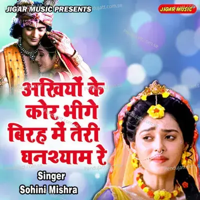 Ankhiyon Ke Kor Bhige Biraha Main Teri Ghanshyam Re - Sohini Mishra album cover 