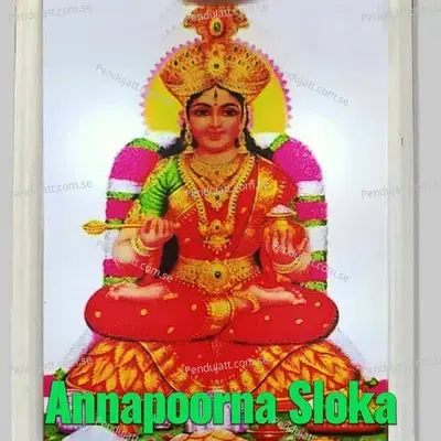 Annapoorna Sloka - Veeramani Kannan album cover 