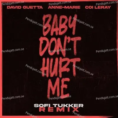 Baby Dont Hurt Me  Sofi Tukker Remix  - David Guetta