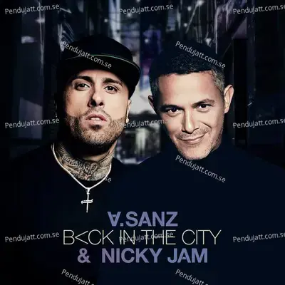 Back In The City - Alejandro Sanz album cover 