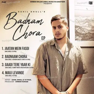 Badnam Chora - Sahil Dhull album cover 