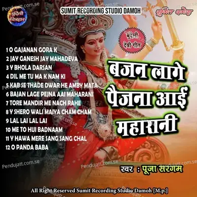 7 Tore Mandir Me Nach Rahe - Pooja Sargam album cover 