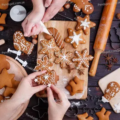 Baking Christmas Cookies - Christmas Songs cover album