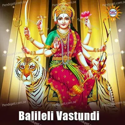 Balileli Vastundi - Warangal Shankar album cover 