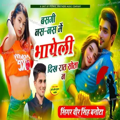 Basgi Nas Nas Mai Bayoli Dikh Raat Sota Na - Veer Singh banota album cover 