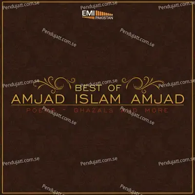 Larzish Nigah Mein Lehje Mein Luknat - Amjad Islam Amjad album cover 