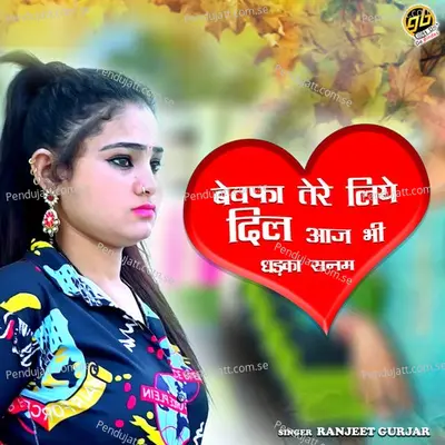 Bewafa Tere Liye Dil Aaj Bhi Dhadka Sanam - Ranjeet Gurjar album cover 