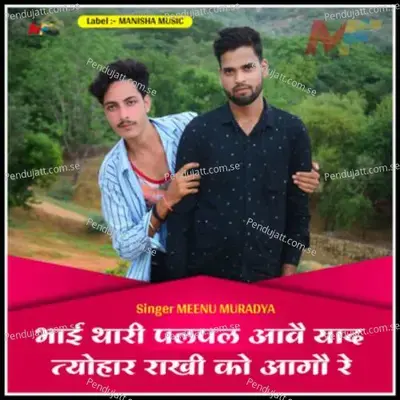 Bhai Thari Pal Pal Aave Yaad Tyohar Rakhi Ko Aago Re - Meenu Muradya album cover 