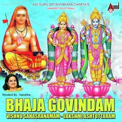 Bhaja Govindam Vishnu Sahasranamam-Nanditha - Nanditha cover album