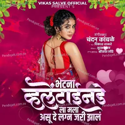 Bhetana Valentine Day La Mala Asu De Lagn Jari Jhal - Vikas Salve album cover 