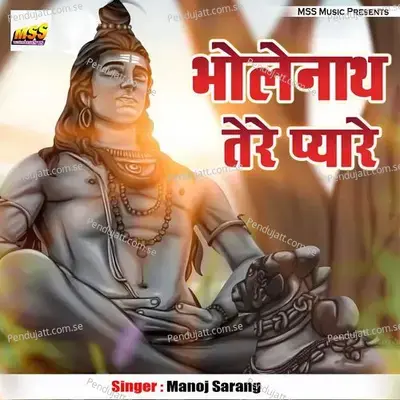 Bholenath Tere Pyaare - Manoj Sarang album cover 