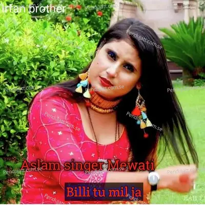 Billi Tu Mil Ja - Aslam Singer Mewati album cover 