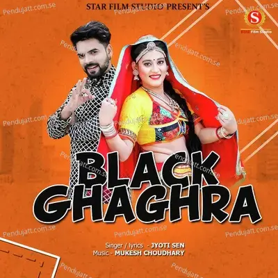 Black Ghaghra - Jyoti Sen
