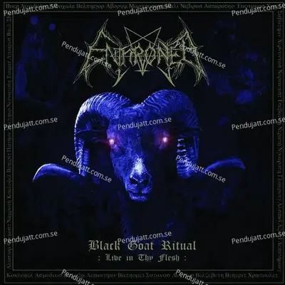 Deny The Holy Book Of Lies - Enthroned album cover 