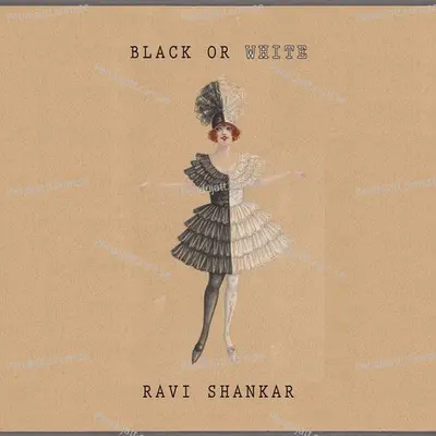 Black Or White - Pandit Ravi Shankar cover album