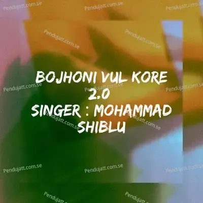 Bojhoni Vul Kore 2 0 - Mohammad SHiblu album cover 