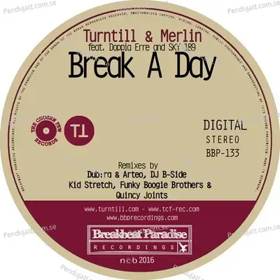 Break A Day - Merlin album cover 