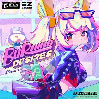 Burning Desires - San-Z album cover 