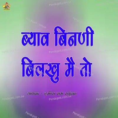 Byaw Binni Bilkhu Mai To - Hamiraram Raika album cover 