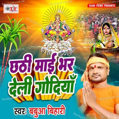 Dj Pe Garda Kail Jai Ghath Pe - Babua Bihari album cover 