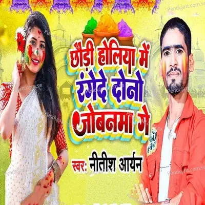 Chhaudi Holiya Me Rangede Dono Jobanma Ge - Nitish Aryan album cover 