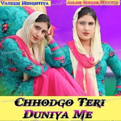 Chhodgo Teri Duniya Me - Vaseem Hingotiya album cover 