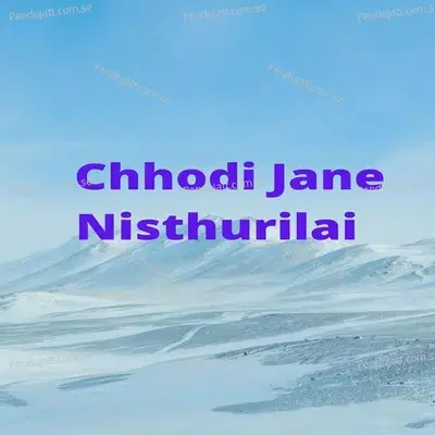 Chhodi Jane Nisthurilai - Milan Newar album cover 