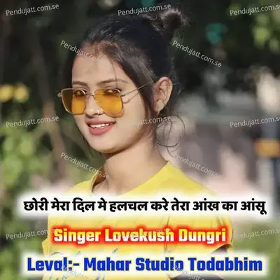 Chhori Mera Dil Me Halchal Kare Teri Aankh Ko Aansu - Lovekush Dungri album cover 
