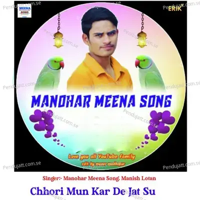 Chhori Mun Kar De Jat Su - Manohar Meena Song album cover 