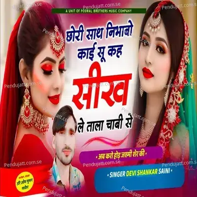 Chhori Saath Nibhabo Kaai Su Kahe Seekh Le Tala Chaabi Se - Devi Shankar Saini album cover 