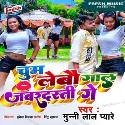 Chum Lebau Gaal Jabardasti Ge - Munni Lal Pyare album cover 