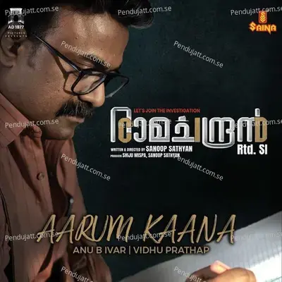 Aarum Kaana - Vidhu Prathap album cover 