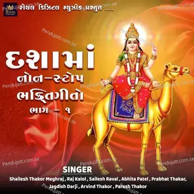 Dashama Nonstop Bhakti Geeto Bhag 01 - Shailesh Thakor Meghraj album cover 