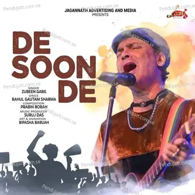 De Soon De - Zubeen Garg album cover 