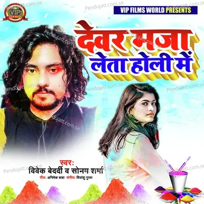 Devar Maja Leta Holi Mein - Vivek Bedardi album cover 