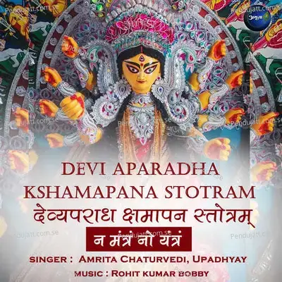 Devi Aparadha Kshamapan Stotram - Na Mantram No Yantram - Amrita Chaturvedi album cover 