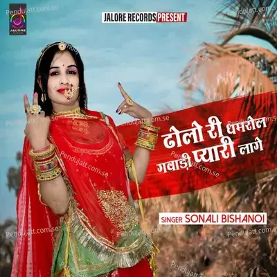 Dholo Ri Dhamrol Gavadi Pyari Lage - Sonali Bishnoi album cover 