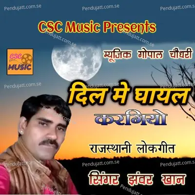 Dil Me Gayal Kargiyo - Jhanwar Khan album cover 