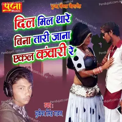 Dil Mil Thare Bina Tari Jana Ekal Kanwari Re - Mukesh Singh Rawat album cover 